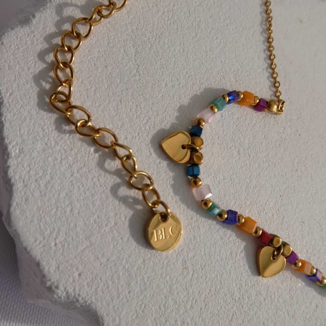 Sunny - Colourful Beaded Necklace