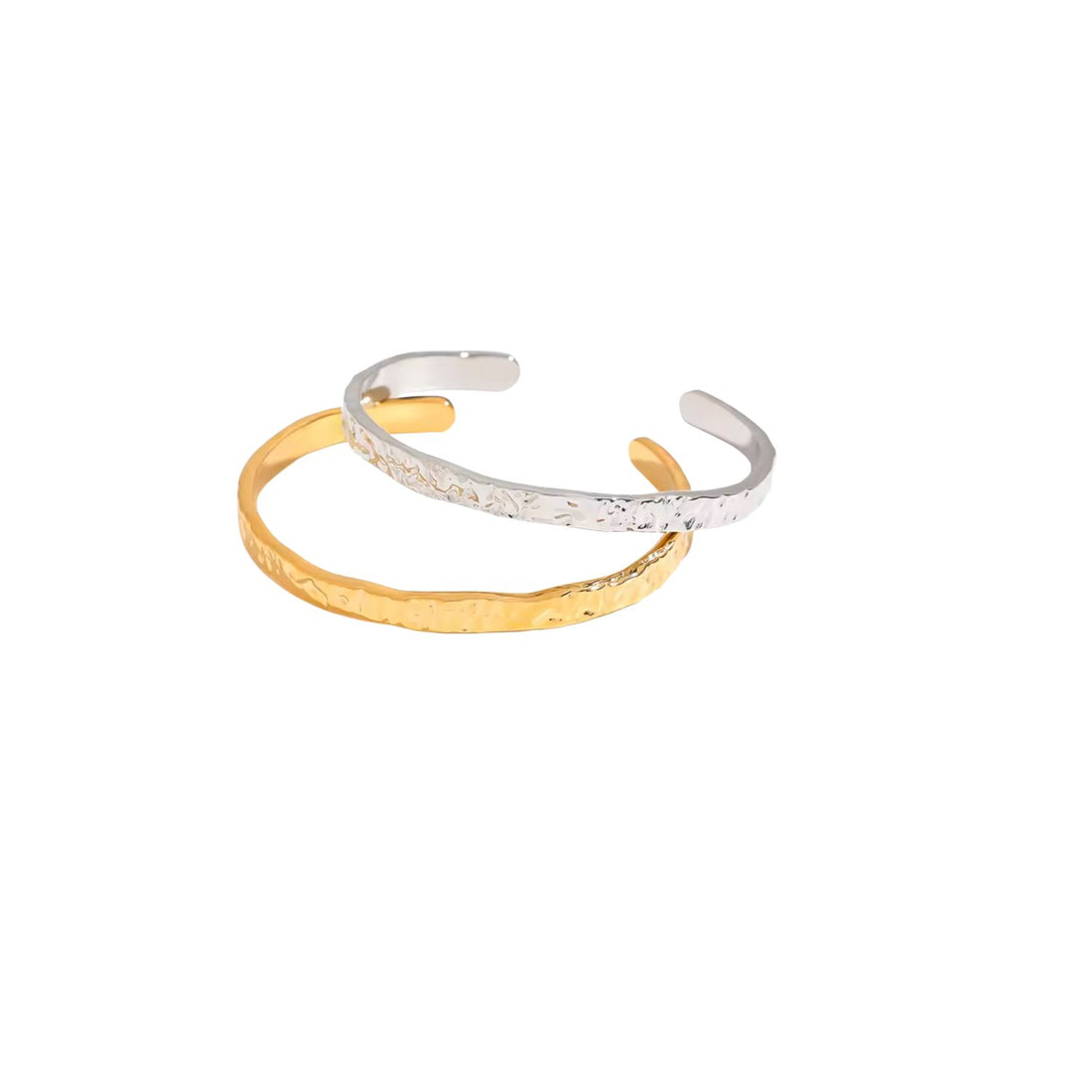 Larissa | Stainless Steel 18K Gold Plated Cuff Bangle