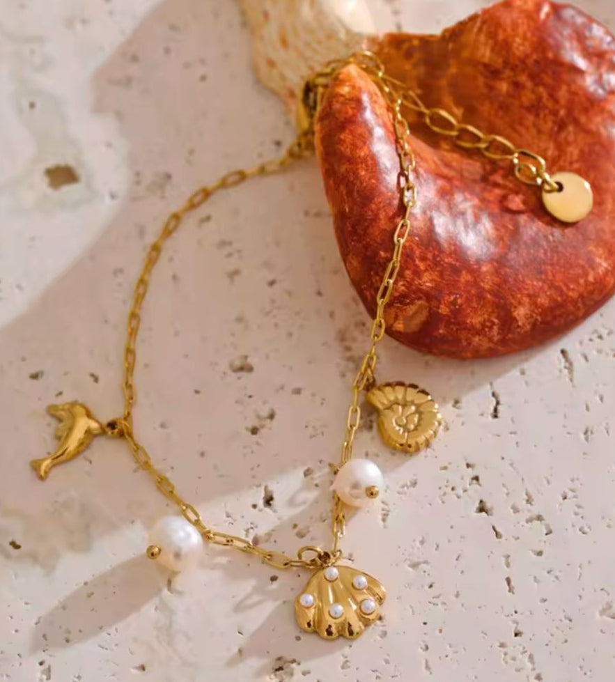 Marnie | Ocean Inspired Charm Bracelet