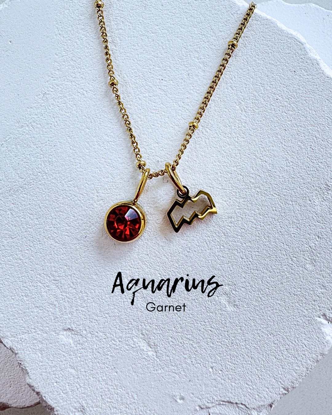Birthstone/Zodiac/Constellation Charm Necklace