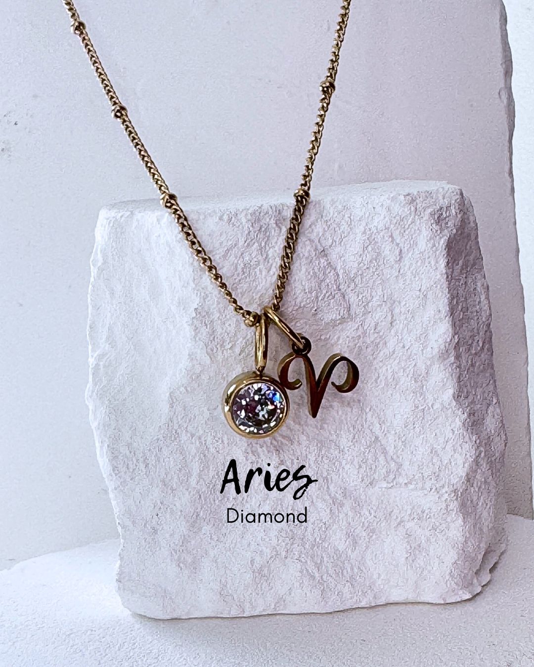 Birthstone/Zodiac/Constellation Charm Necklace