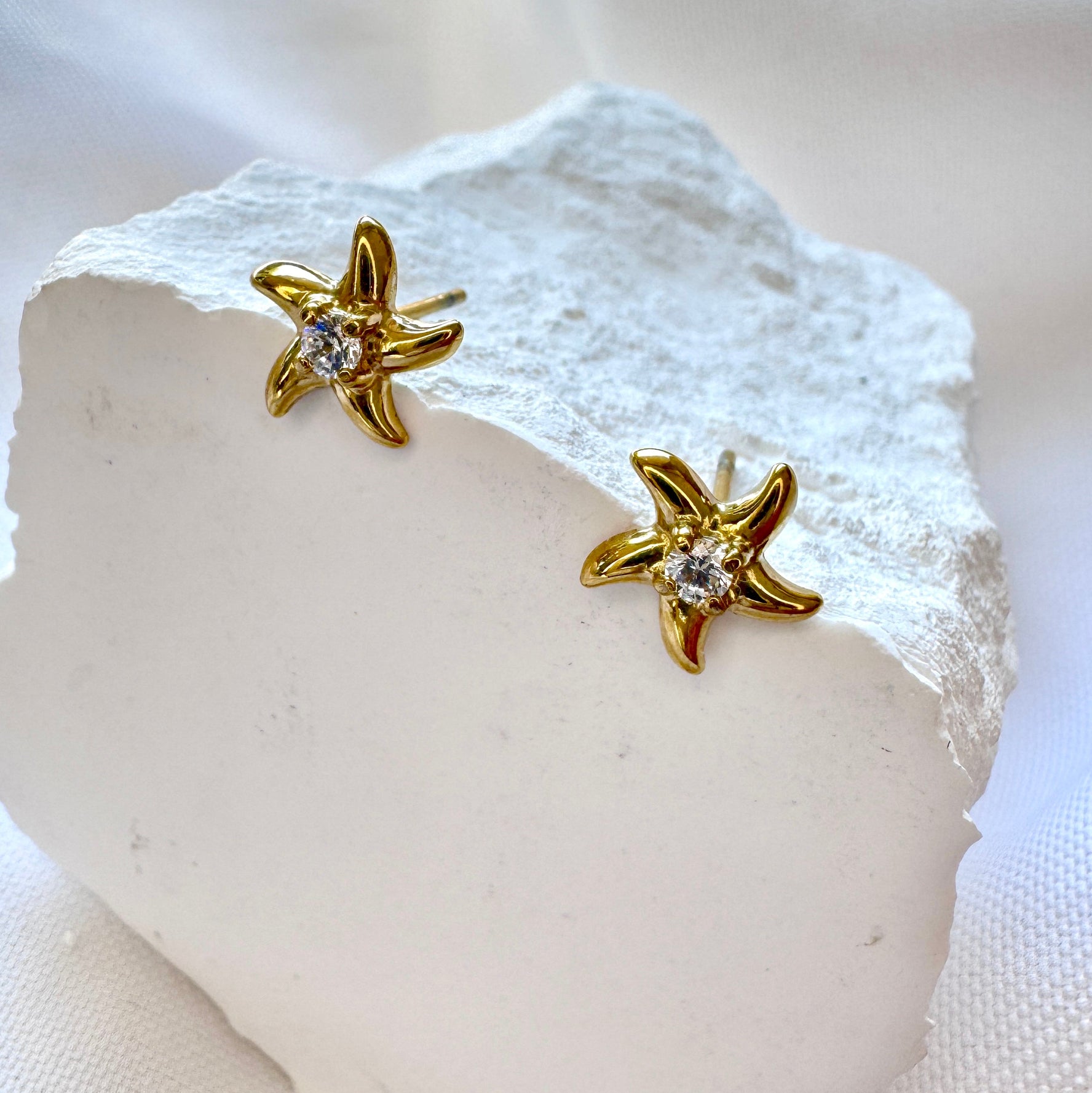 Starfish |  Gold or Silver Studs