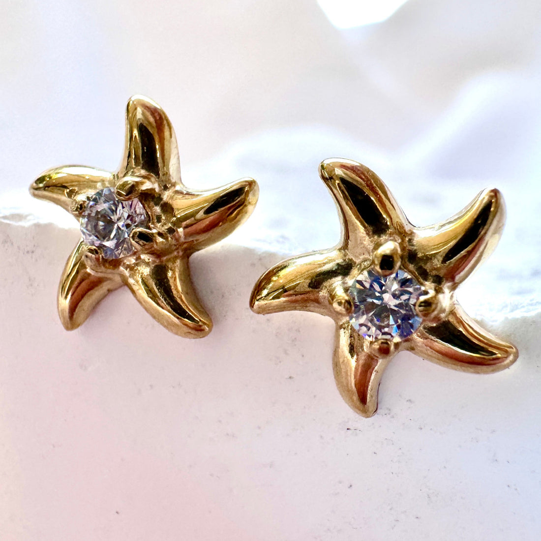 Starfish |  Gold or Silver Studs