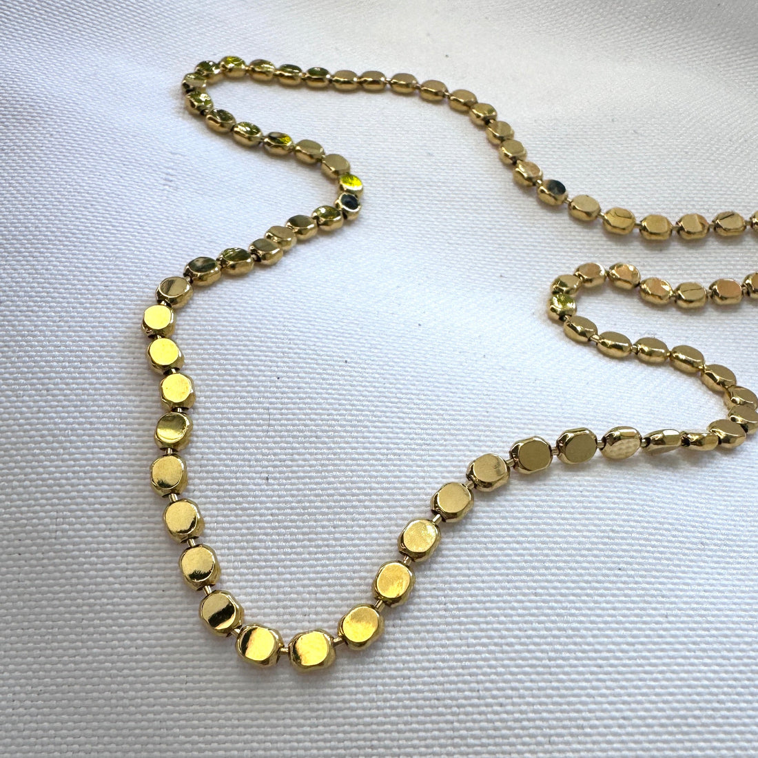 Sunseeker | 18K Gold Disc Chain