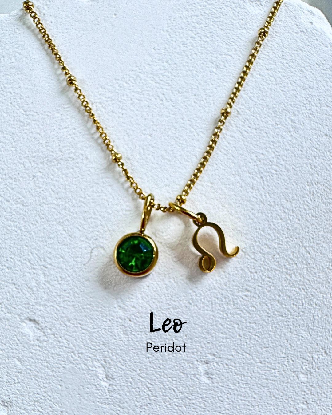 Birthstone/Zodiac/Constellation Charm Necklace