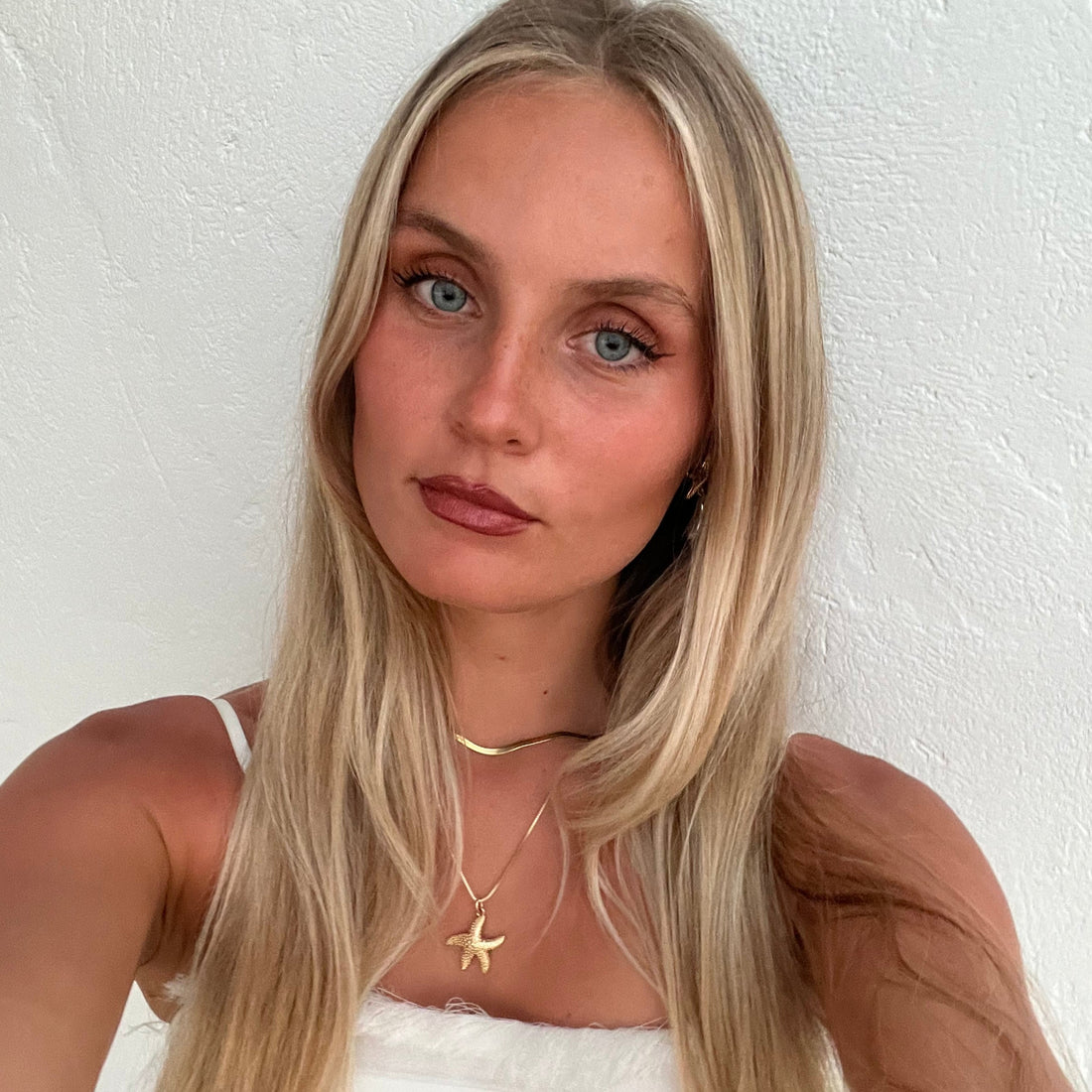 Marmion | Gold Plated Starfish Necklace