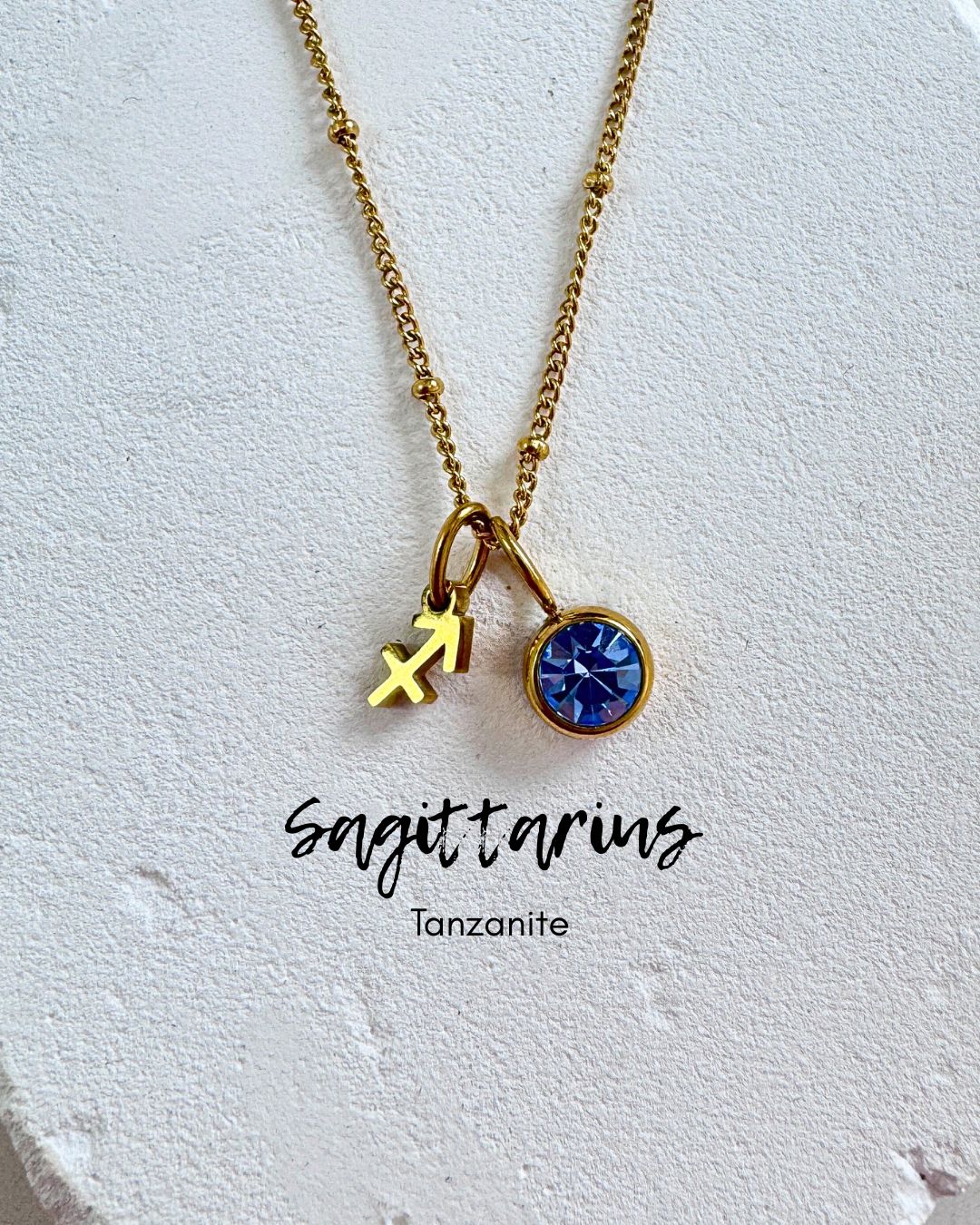 Birthstone/Zodiac/Constellation Charm Necklace
