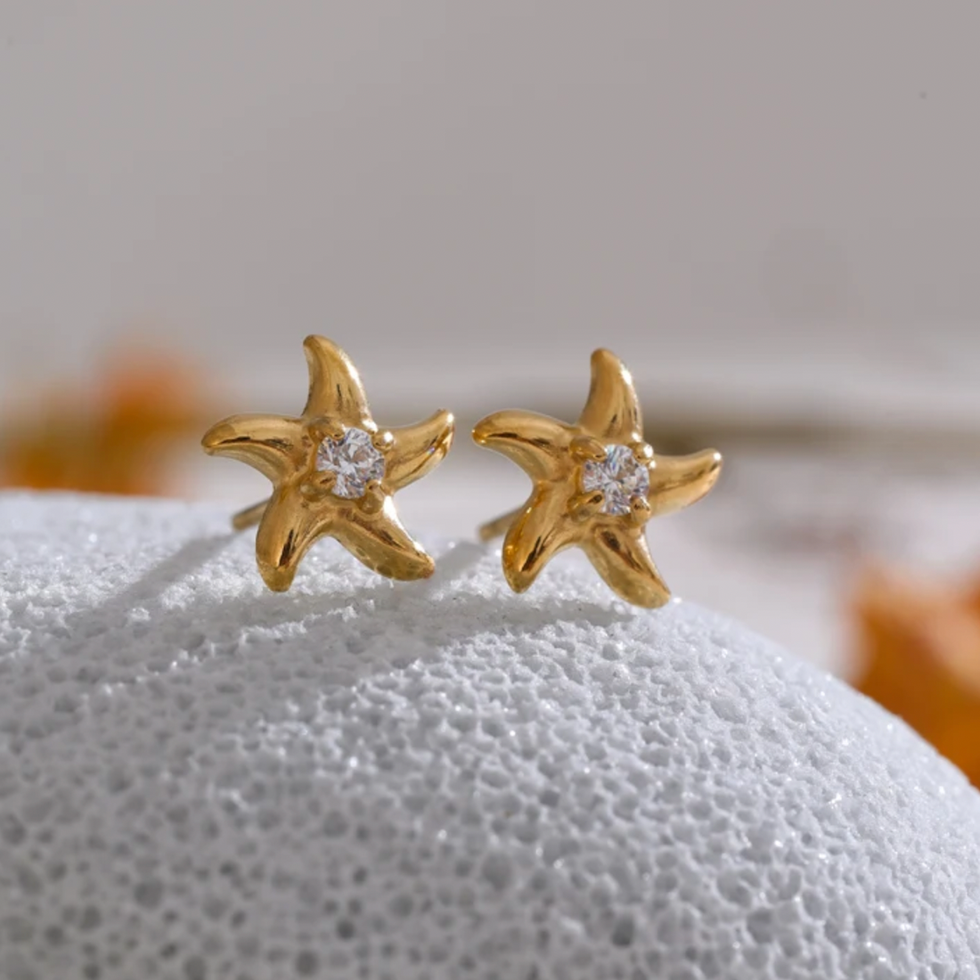Starfish |  Gold or Silver Studs