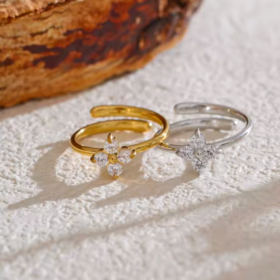 Orla Open Ring | Waterproof Gold & Silver Ring
