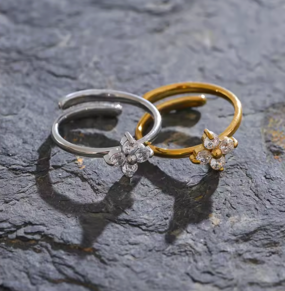 Orla Open Ring | Waterproof Gold & Silver Ring