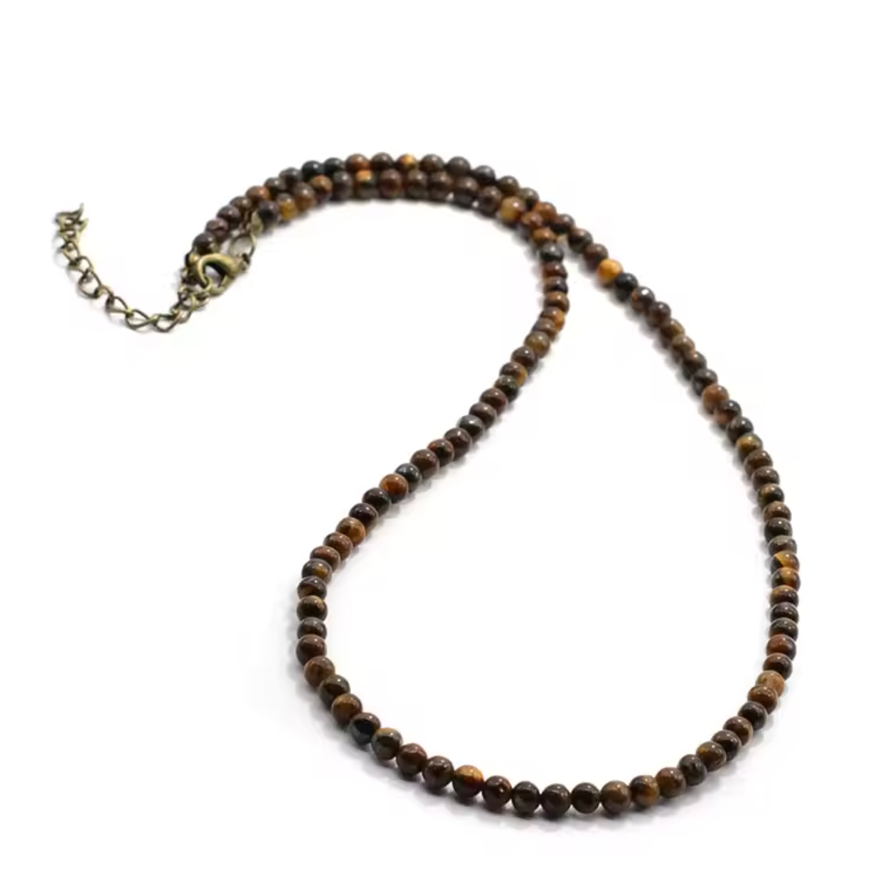 Tigers Eye Beaded Necklace