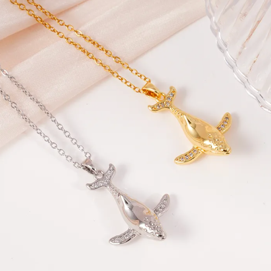 Willy | Whale Pendant Necklace