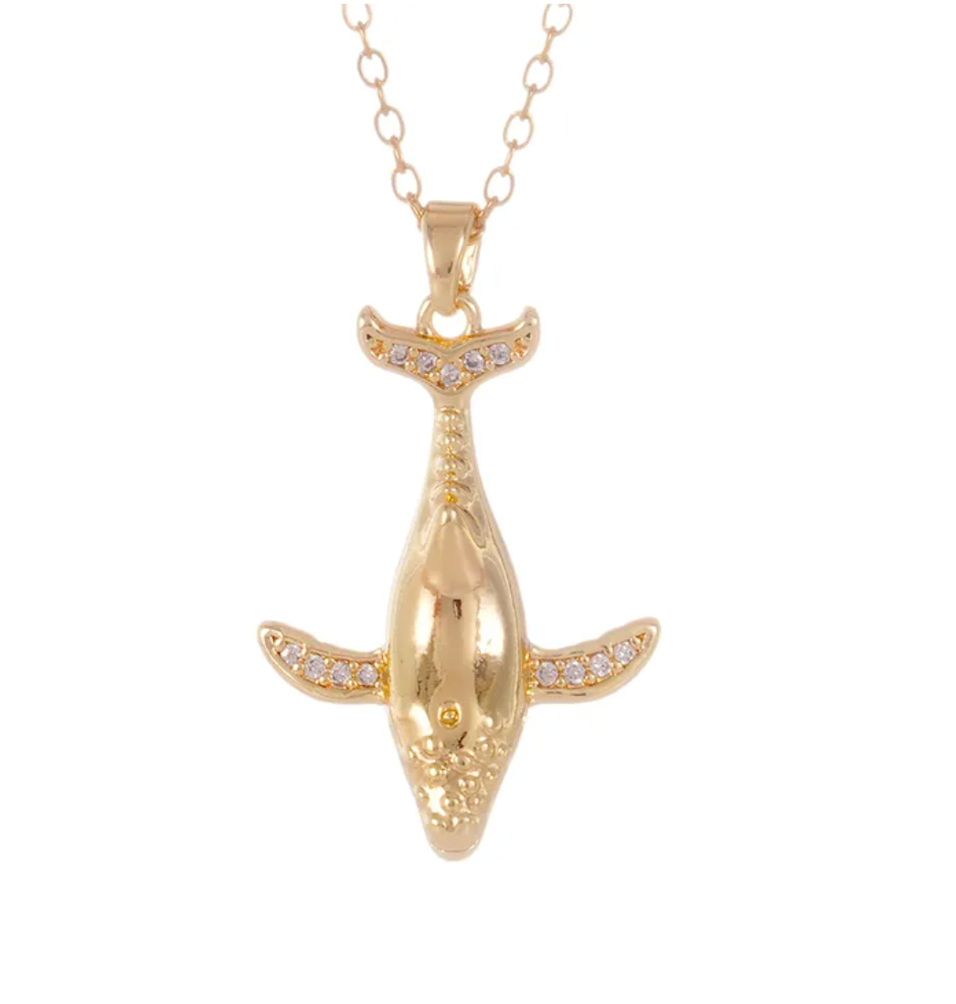 Willy | Whale Pendant Necklace