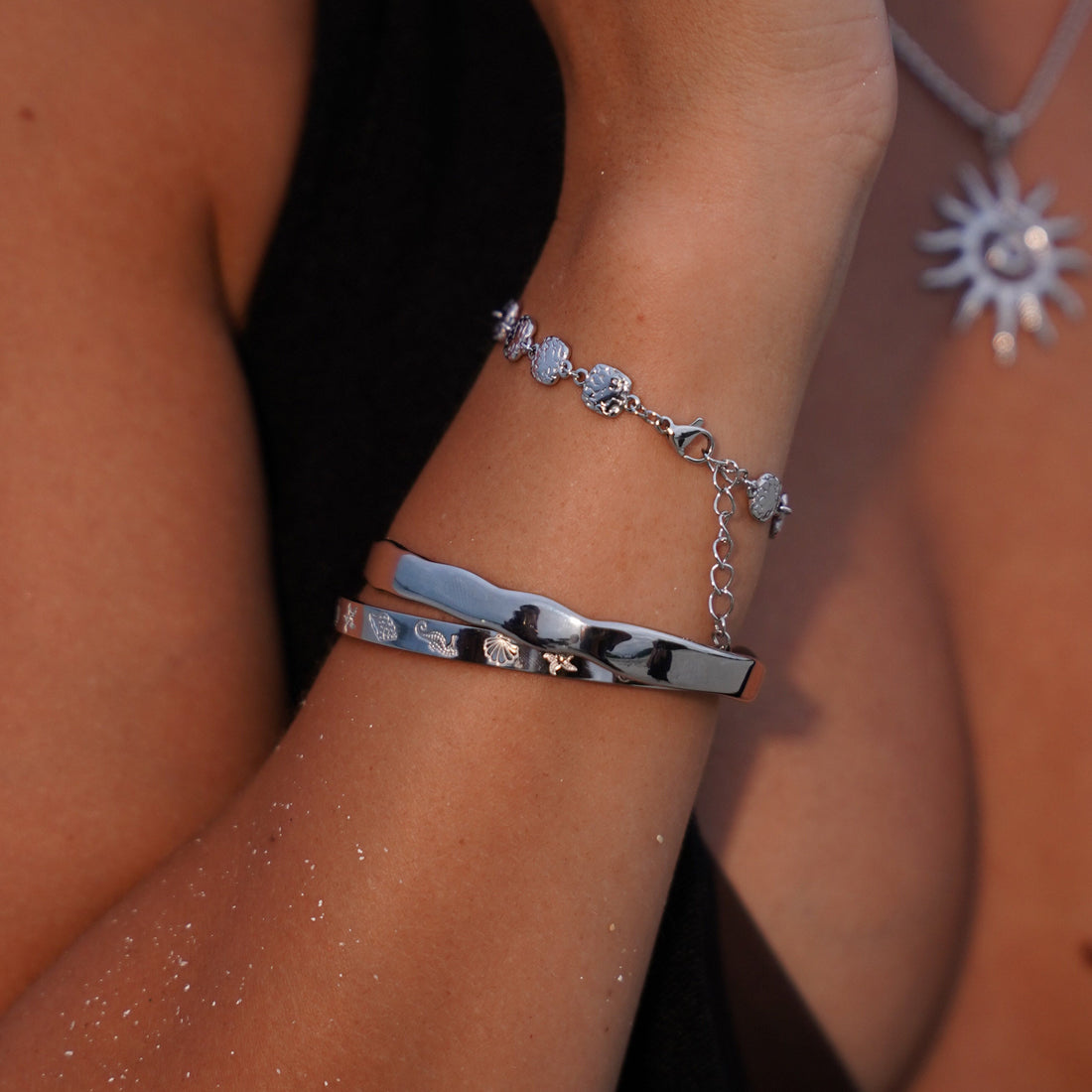 Lexi | Stainless Steel 18K Gold Plated Cuff Bangle