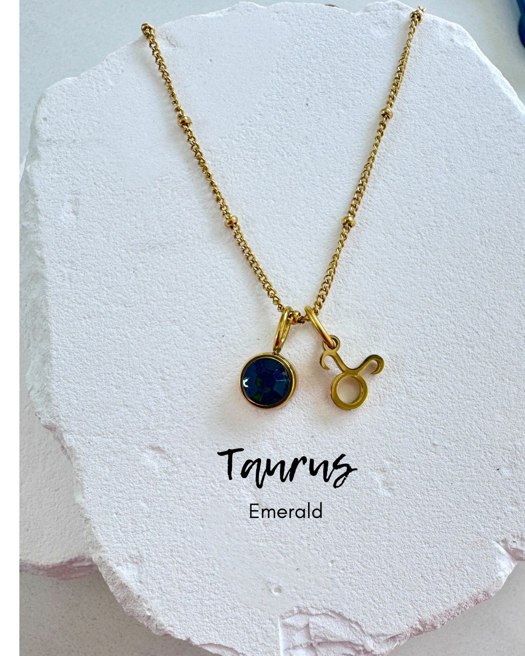 Birthstone/Zodiac/Constellation Charm Necklace