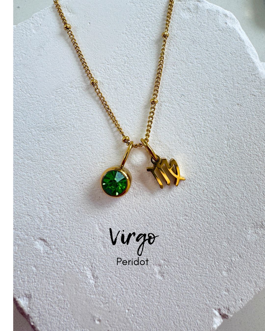 Birthstone/Zodiac/Constellation Charm Necklace